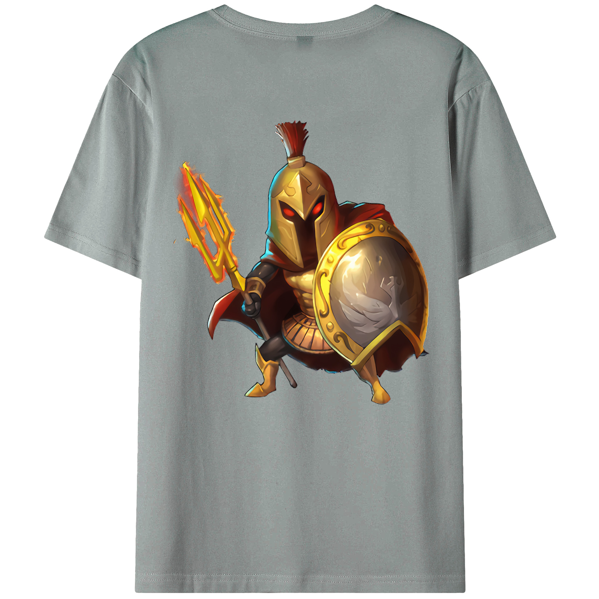 （画像用） リーグ・オブ・レジェンド League of Legends LOL 綿100％ メンズ半袖Tシャツ（バックプリント） 通気性